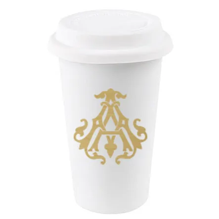 1-Letter Monogrammed Paper To-Go Cups