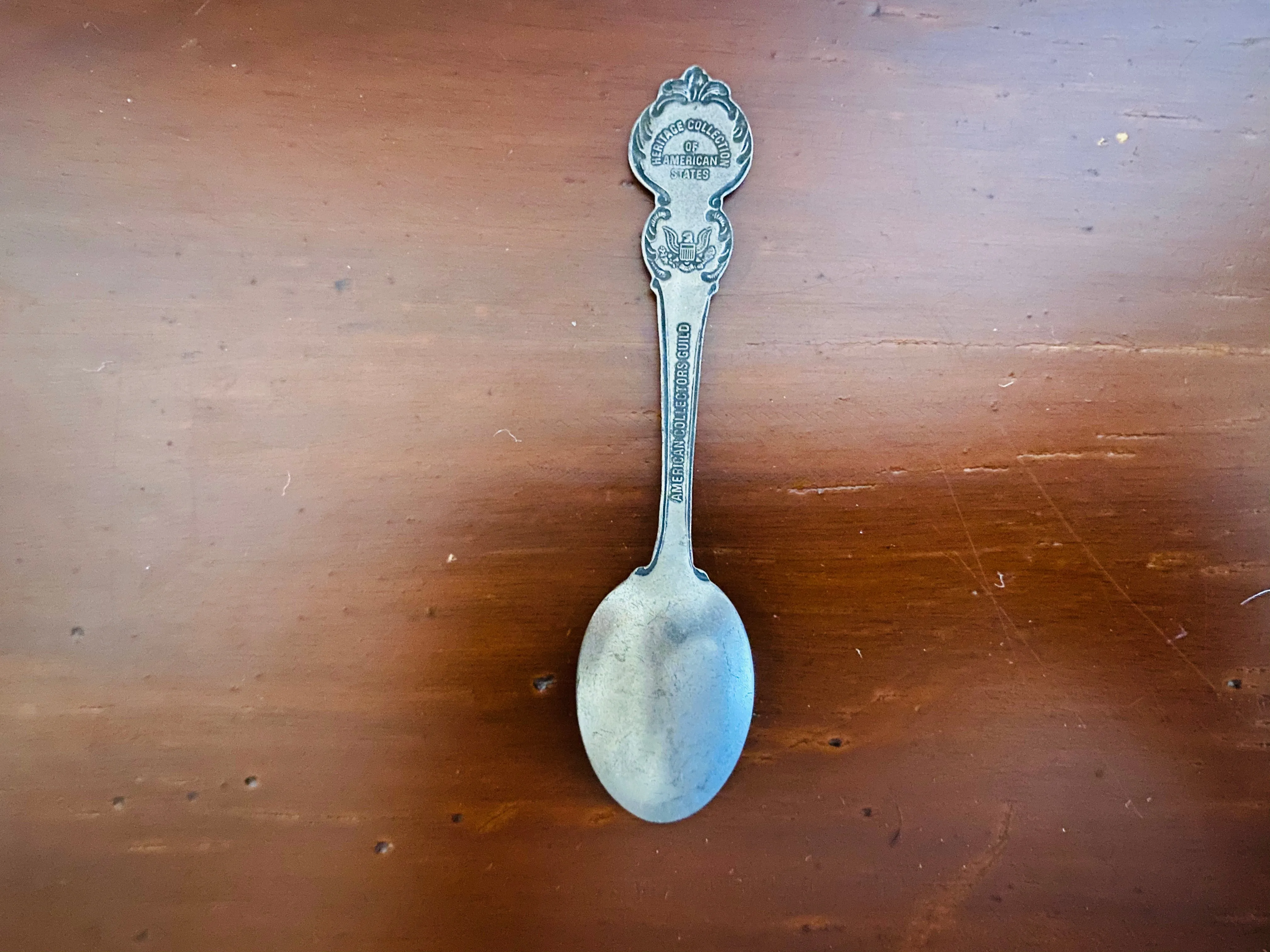 1850 California Heritage Collection American State Silver Tone Collectible Spoon