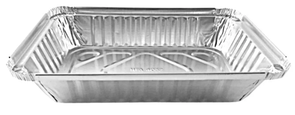 2 lb. Oblong Take-Out Foil Pan 500/CS