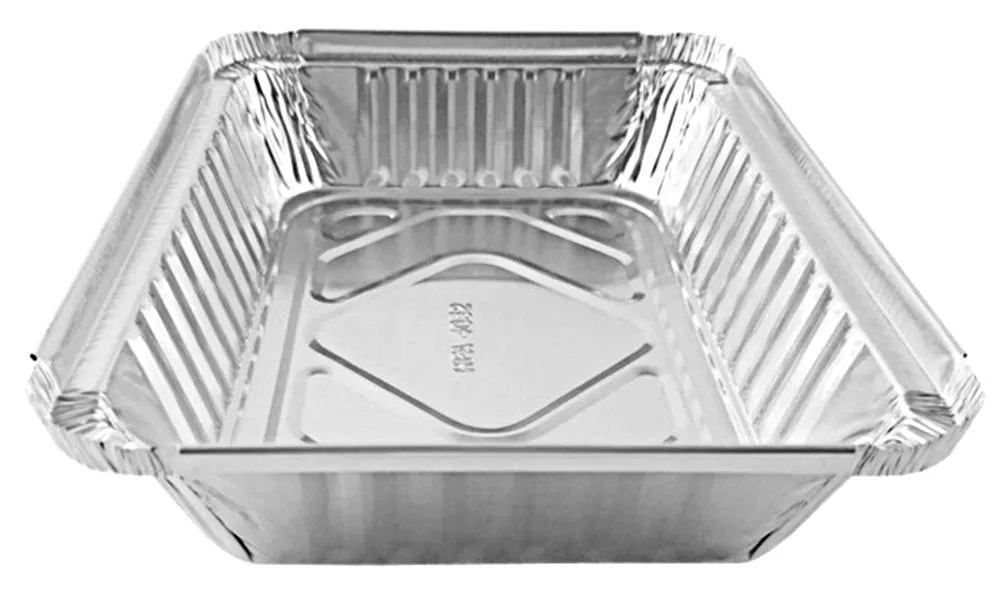 2 lb. Oblong Take-Out Foil Pan 500/CS