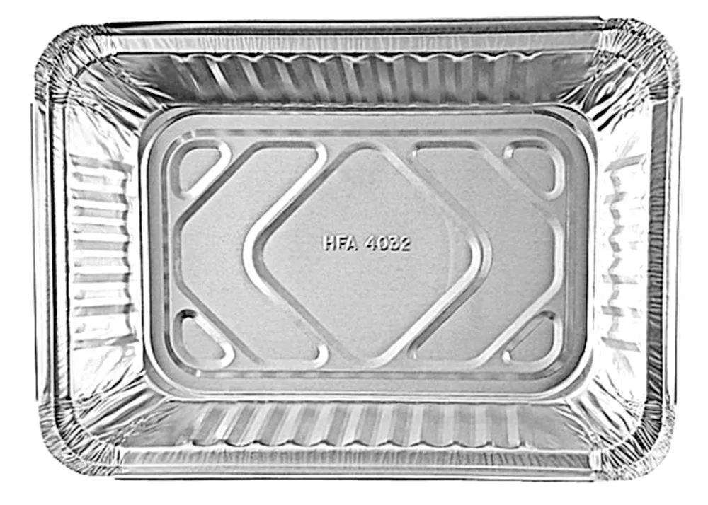 2 lb. Oblong Take-Out Foil Pan 500/CS