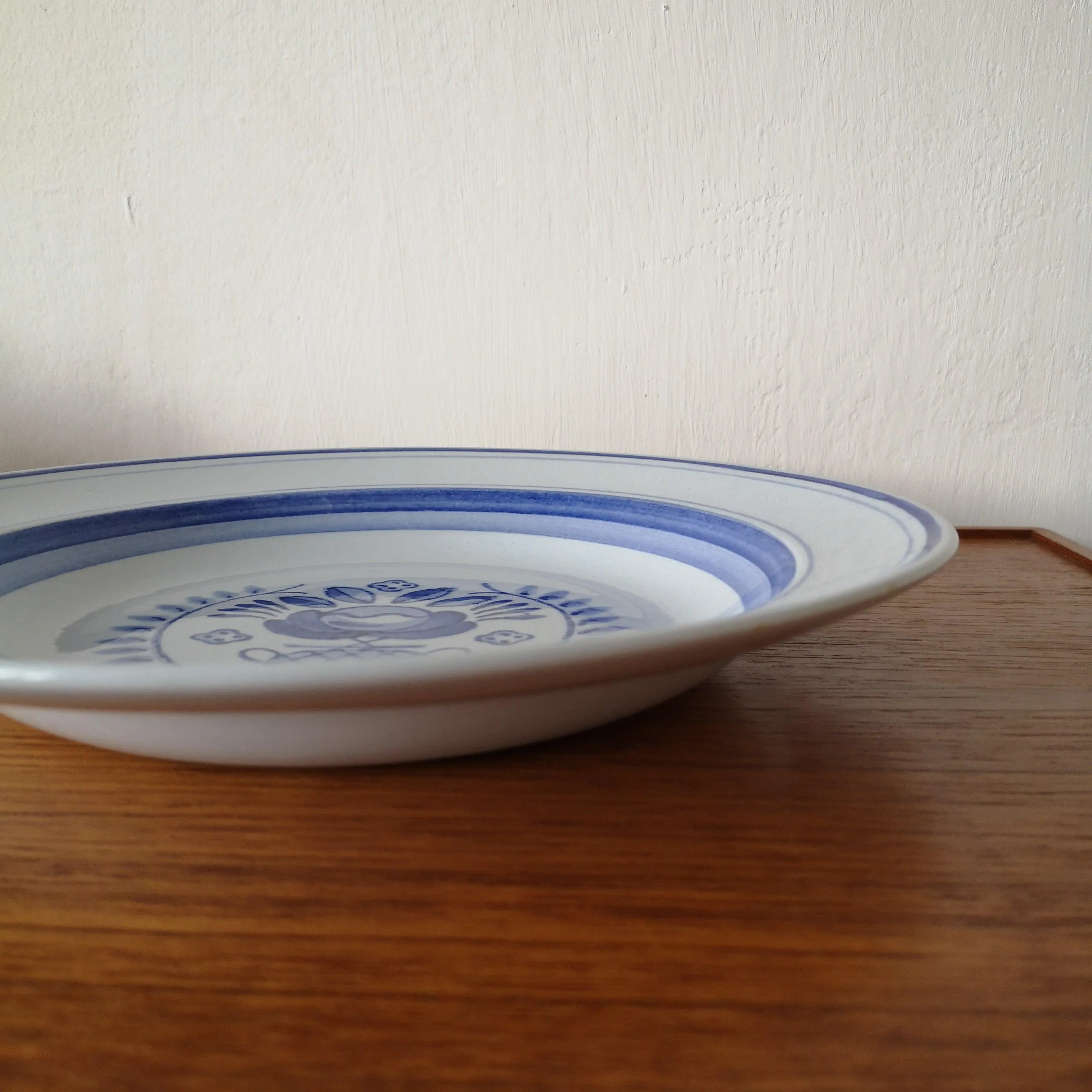 ARABIA FINLAND |  アラビア BLUE ROSE 深皿4