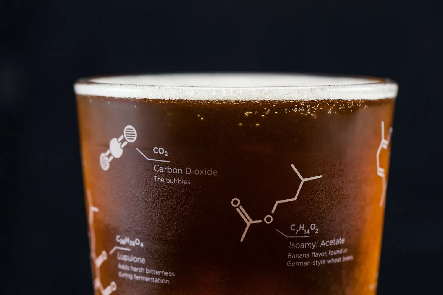 Beer Chemistry Pint Glass Set