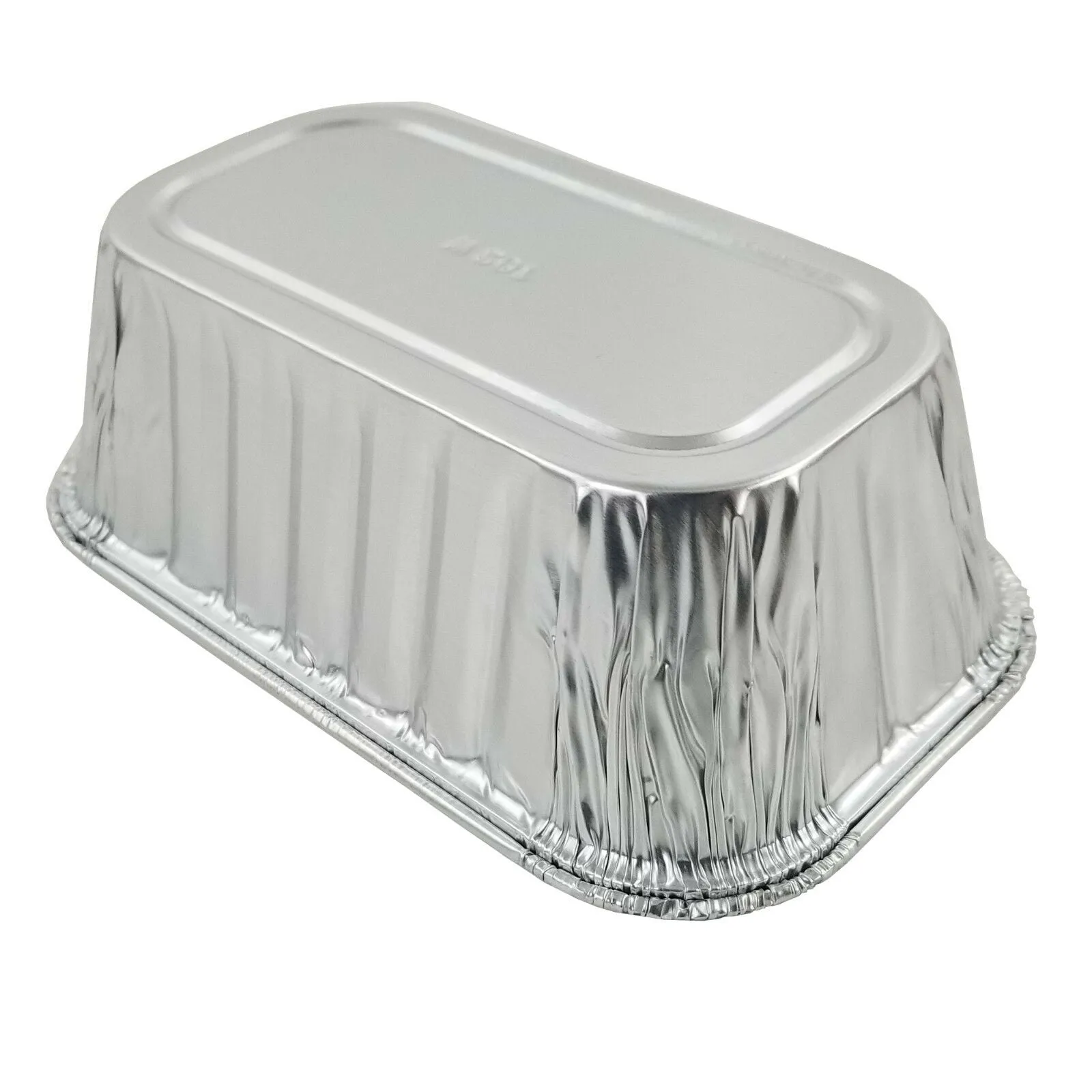 D&W Fine Pack A79 1 lb. Aluminum Foil Mini-Loaf Pan 500/CS