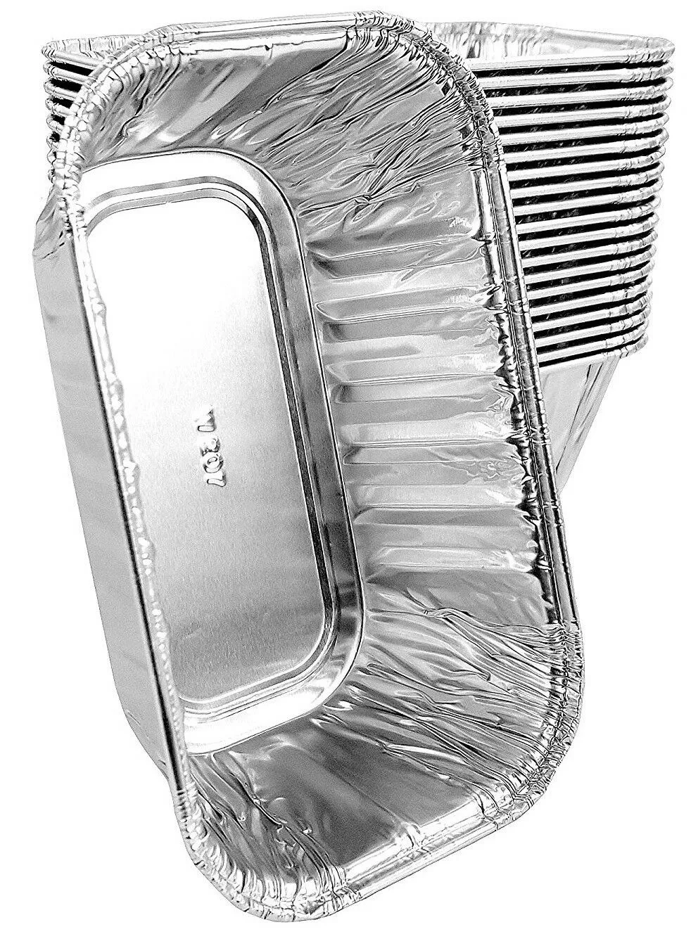 D&W Fine Pack A79 1 lb. Aluminum Foil Mini-Loaf Pan 500/CS