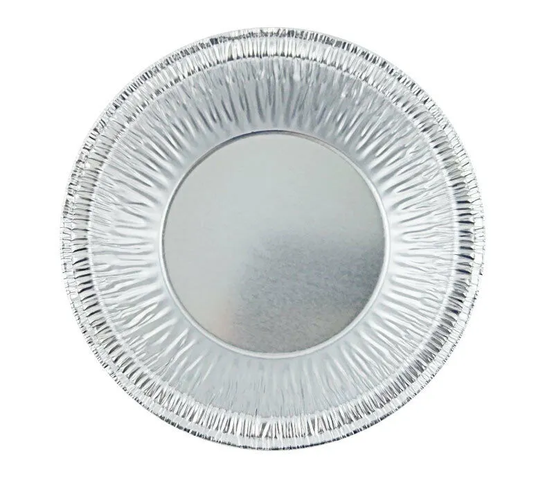 D&W Fine Pack A90 3 3/8" Foil Tart Pan 7/8" Deep 50/PK