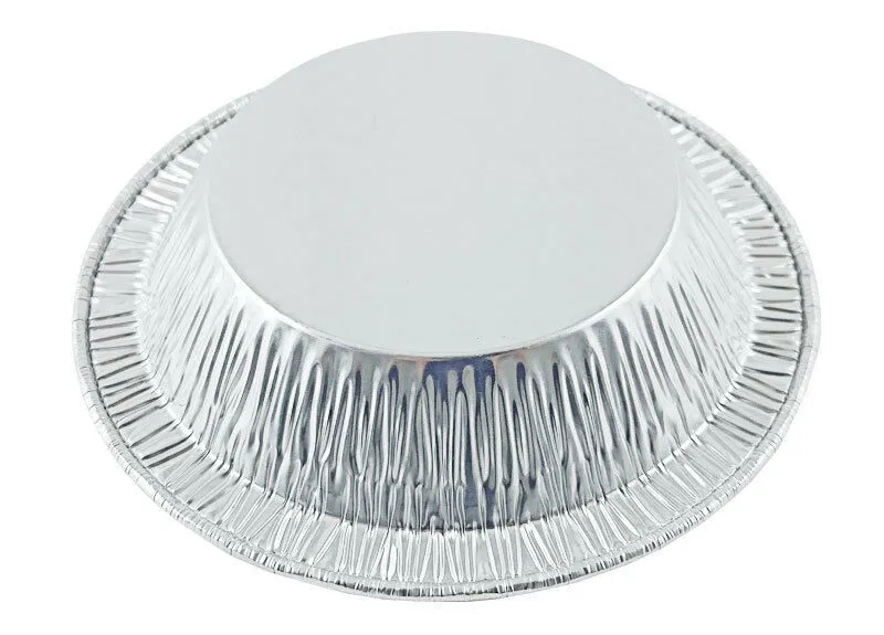 D&W Fine Pack B13 4 1/2" Foil Tart Pan 7/8" Deep 125/PK