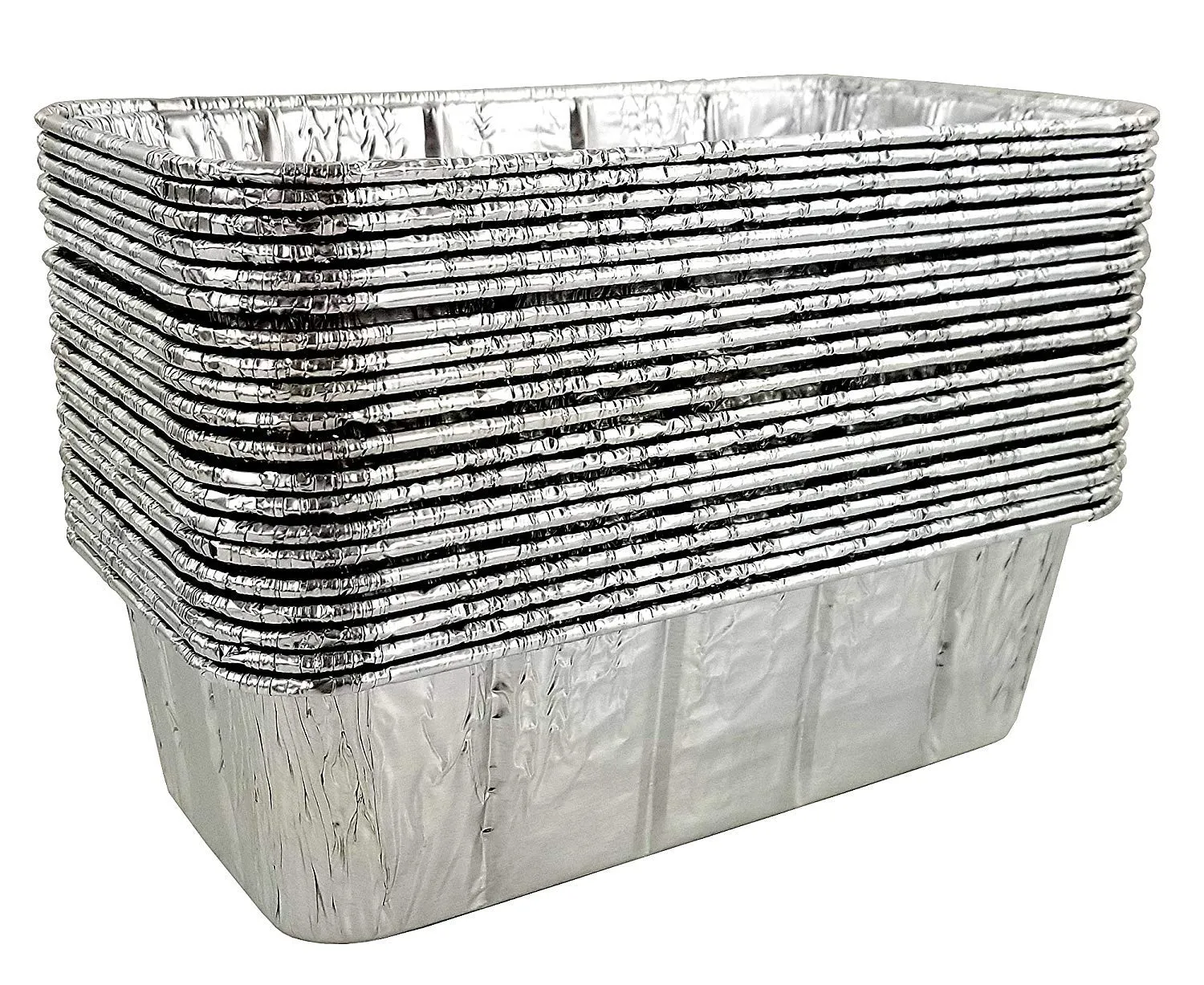Handi-Foil 2 lb. Aluminum Foil Loaf Bread Pan 50/PK