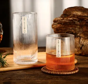 Handmade Japanese Style Whiskey Glasses - Set of 4