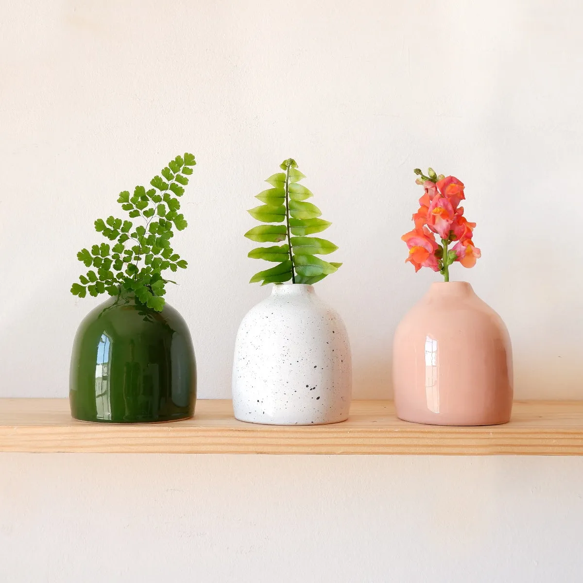 Lulu Vase - Speckled White