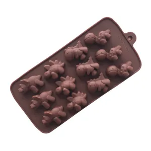 Mini Dinosaurs Soap Mould 16 Bars