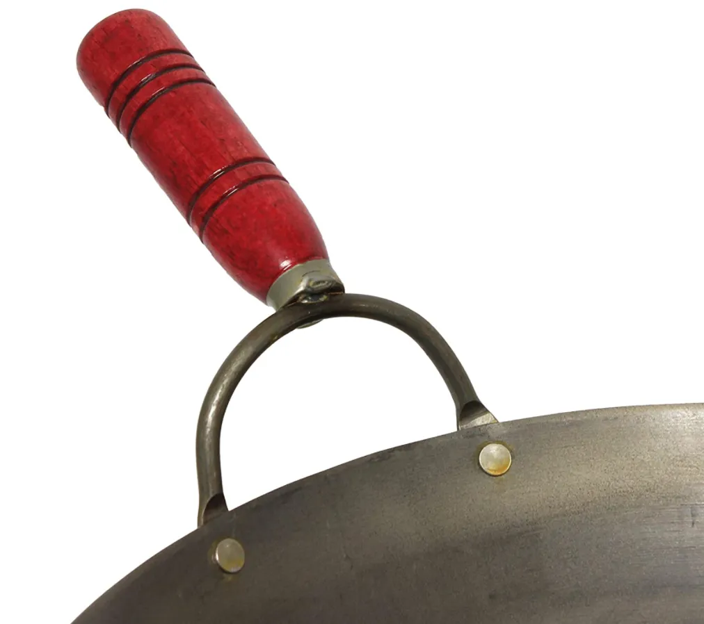 Wok 14IN Mandarin w/Wood Hndl